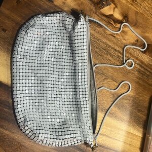 Gray Gc modern crossbody tiled purse